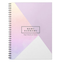 Foto Espiral Geométrica do Pastel Violet Moderno