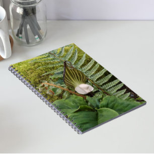 Caderno Espiral Foto Floral das Plantas Florestais