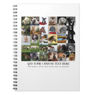 CADERNO ESPIRAL FOTO OFERECE MODELOS AMIGOS DA FAMÍLIA PETS PERSON