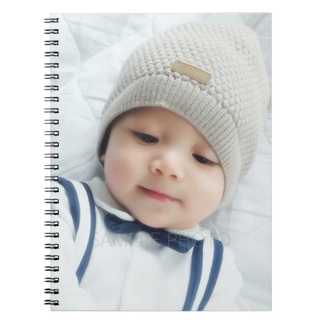 Caderno Espiral Foto personalizada (Frente)