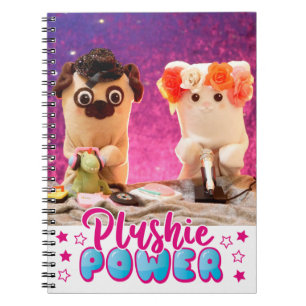 Caderno Espiral Foto personalizada de alimentação Kawaii Cute Plus