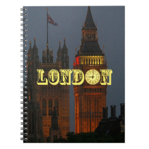Caderno Espiral Foto Provedora do London Pro