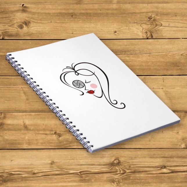 Caderno Espiral Fotógrafa (Criador carregado)