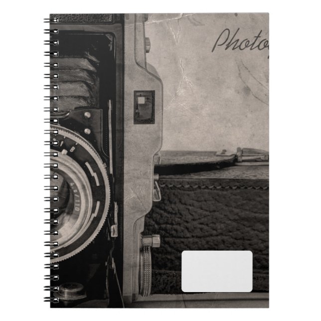 Caderno Espiral Fotografia (Frente)
