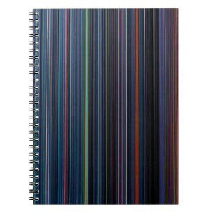 Caderno Espiral Fotografia de aproximação por pintura abstrato