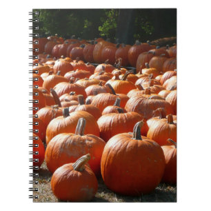 Caderno Espiral Fotografia de Colheita de Colheita de Bombas