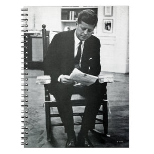 Caderno Espiral Fotografia de John F. Kennedy 2