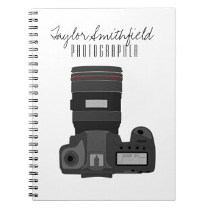 Caderno Espiral Fotografia DSLR