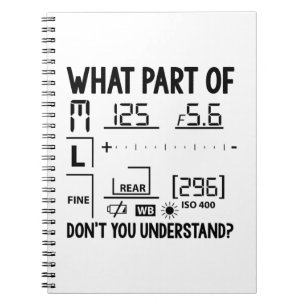 Caderno Espiral Fotografia Fotógrafo, presente