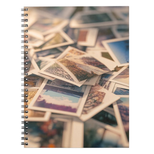 Caderno Espiral Fotografias de Vintage (Frente)