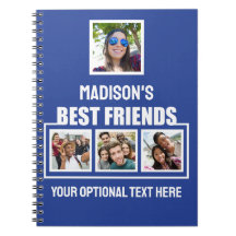 Fotos, texto e cor personalizados dos melhores ami