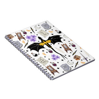 Caderno Espiral Fourth Wing Romantasy Book Lover Notepad