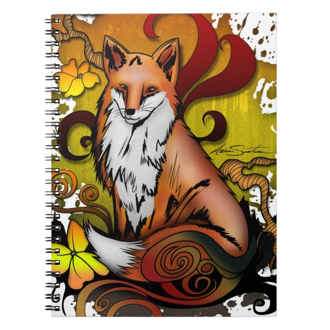 Caderno Espiral Fox ao ar livre (Frente)