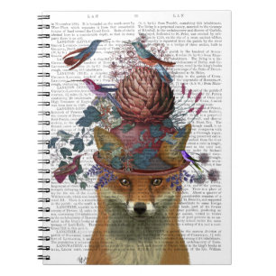 Caderno Espiral Fox Birdkeeper com Artichoke