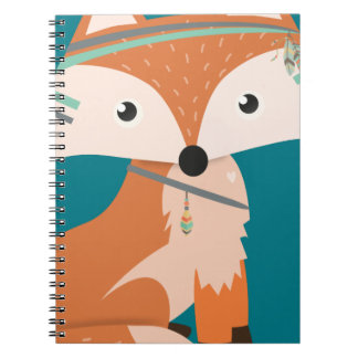Caderno Espiral Fox de Felix