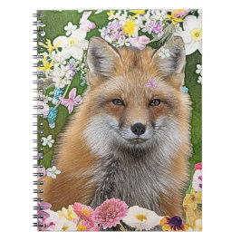 Caderno Espiral Fox do conto no Campo das Flores