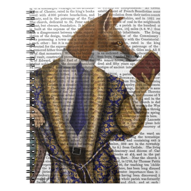 Caderno Espiral Fox do Leitor de Livros (Frente)