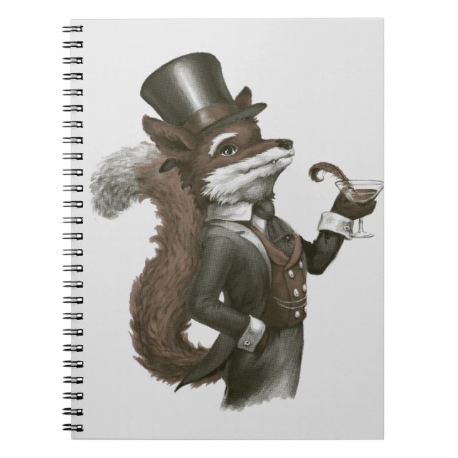 Caderno Espiral Fox Fox (Frente)