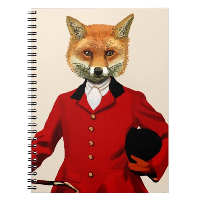 Caderno Espiral Fox Hunter 2 Retrato 2 (Frente)