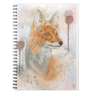Caderno Espiral Fox notebook