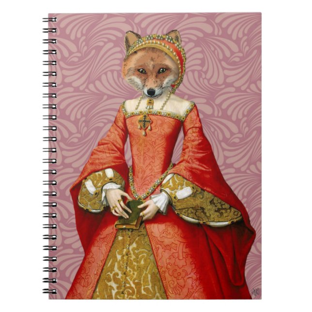Caderno Espiral Fox Queen (Frente)