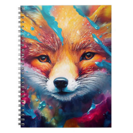 Caderno Espiral Fox Red Fox Animal Discovery Adventure Nature