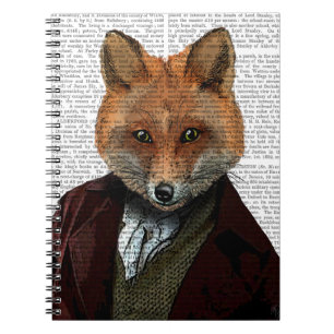 Caderno Espiral Fox Retrato 2