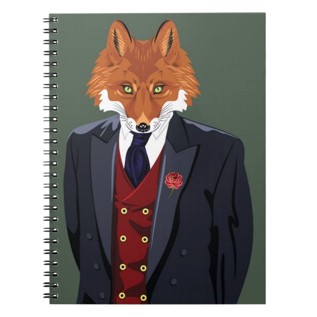 Caderno Espiral Foxy Retrato (Frente)