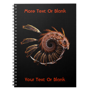 Caderno Espiral Fractal Firebird