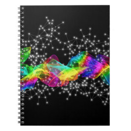 Caderno Espiral Fractal Light Design