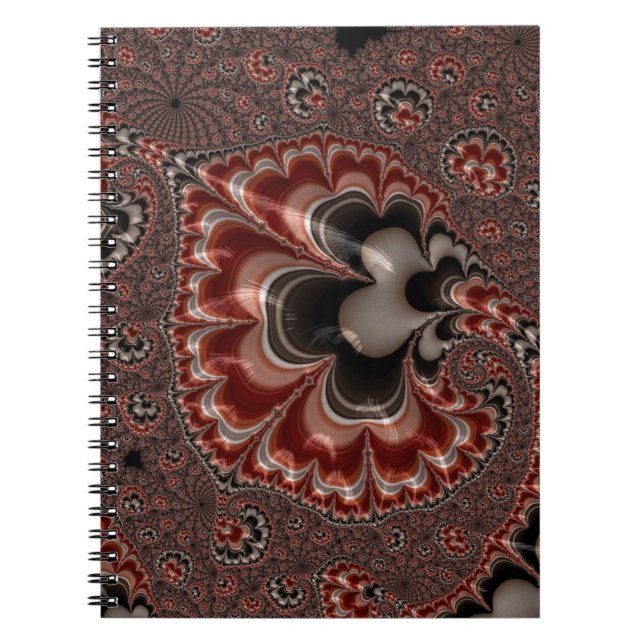 Caderno Espiral Fractale líquida 2 (Frente)