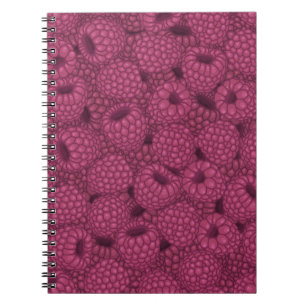Caderno Espiral Framboesa Vintage: Doce Design.