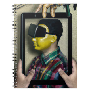 Caderno Espiral Framed Reality/Digital Art Journal