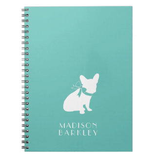 Caderno Espiral Francês Buldogue Frenchie Dog Puppy French