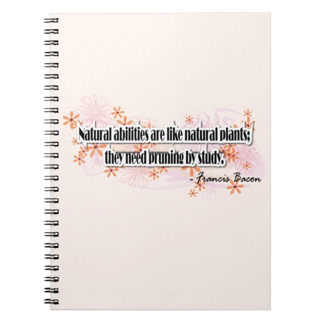 Caderno Espiral Francis Bacon (Frente)