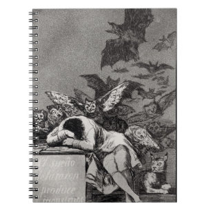 Caderno Espiral Francisco Jose de Goya y Lucientes o sono de