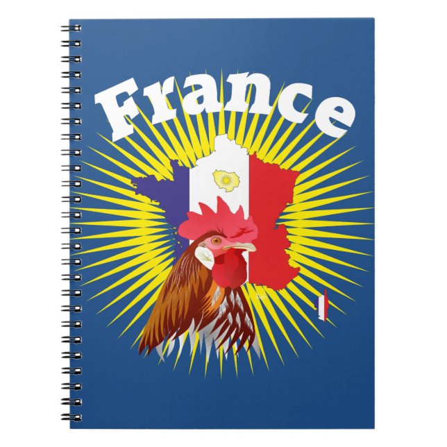 Caderno Espiral Frankreich - França Notizheft (Frente)