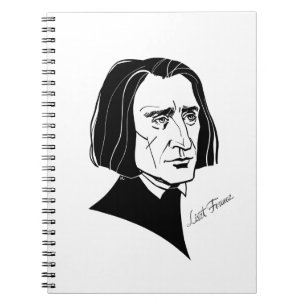 Caderno Espiral Franz Liszt