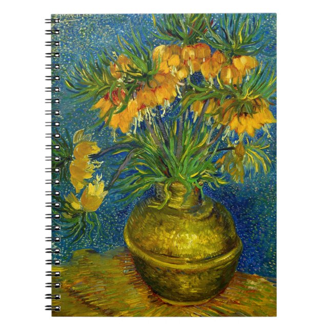 Caderno Espiral Fraturas Imperiais Van Gogh (Frente)