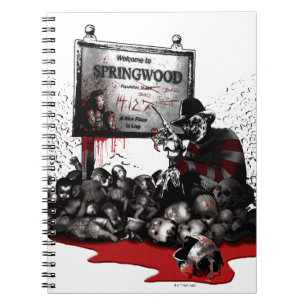 Caderno Espiral Freddy vs Jason   Bem-vindo a Springwood