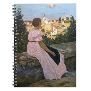 Caderno Espiral Frederic Bazille - O Vestido Rosa