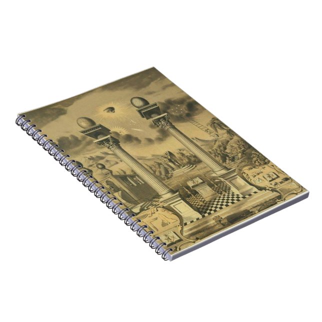 Caderno Espiral Freemason (Lado Direito)