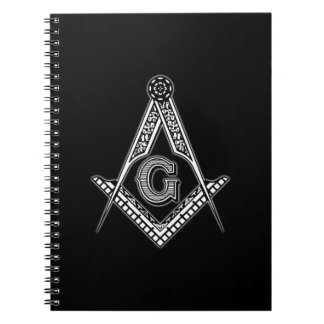 Caderno Espiral Freemason (preto)