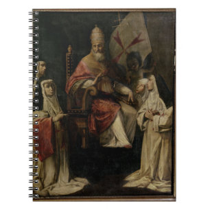 Caderno Espiral Freiras carmelitas de bênção do papa Clemente V