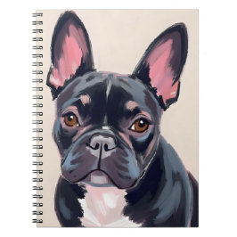 Caderno Espiral French Bulldog | Dog Pet Painting