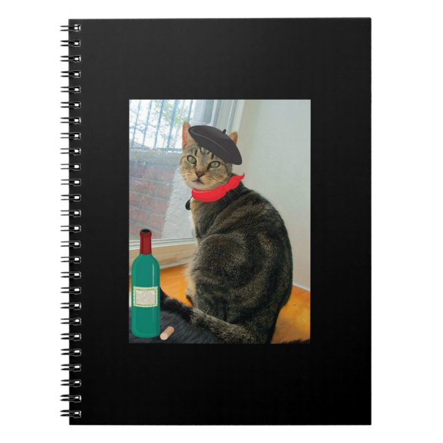 Caderno Espiral Frenchie Indigo (Frente)