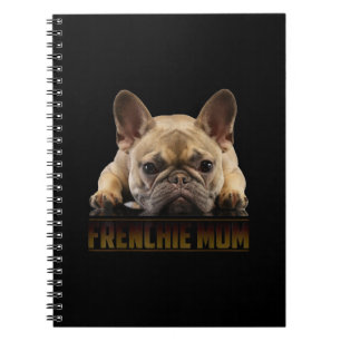 Caderno Espiral frenchie mãe   presente de mãe de buldogue franc