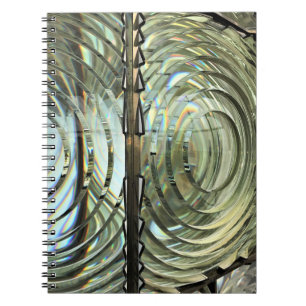 Caderno Espiral Frensel Lens, Farol Cape Blanco, Costa do Oregon
