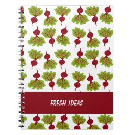 Caderno Espiral Fresh Beet Collection 