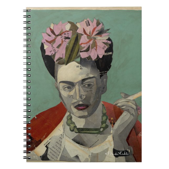 Caderno Espiral Frida Kahlo por Garcia Villegas (Frente)